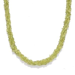 Peridot Three Strand Necklace